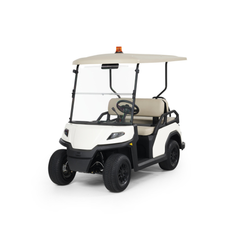 The Toro Vista boasts spacious seating for four (pictured), six or eight passengers, as well as ample storage.