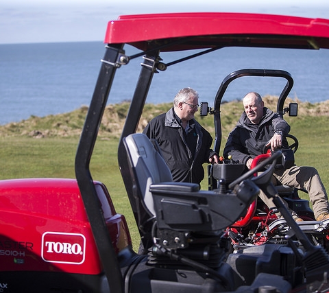 Toro machinery at Nefyn Golf Club