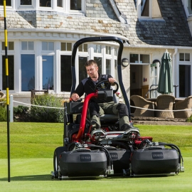 latest Toro machinery delivery arrives at the Blairgowrie Golf Club