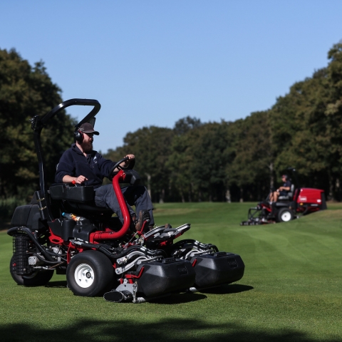 The new Toro machines at The Drift Golf Club have made a huge difference to both the aesthetic and quality of the playing surface.