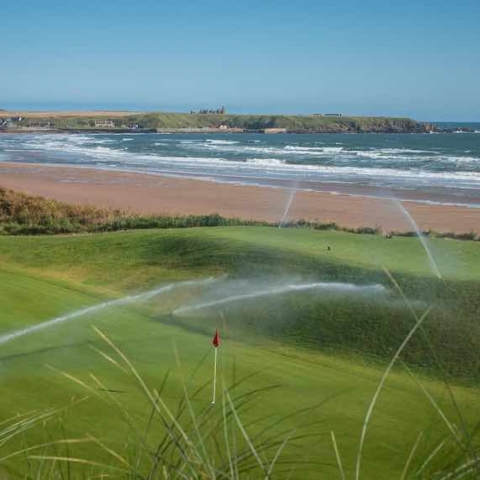 Cruden Bay Golf Club’s irrigation is more efficient than ever thanks to Toro Lynx central control and Toro sprinklers.