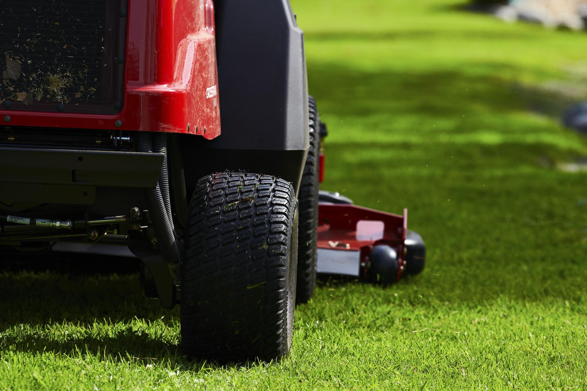 A Toro mower.