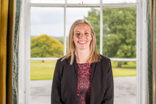 Ruth Etches at the Toro Student Greenkeeper of the Year Awards in 2025