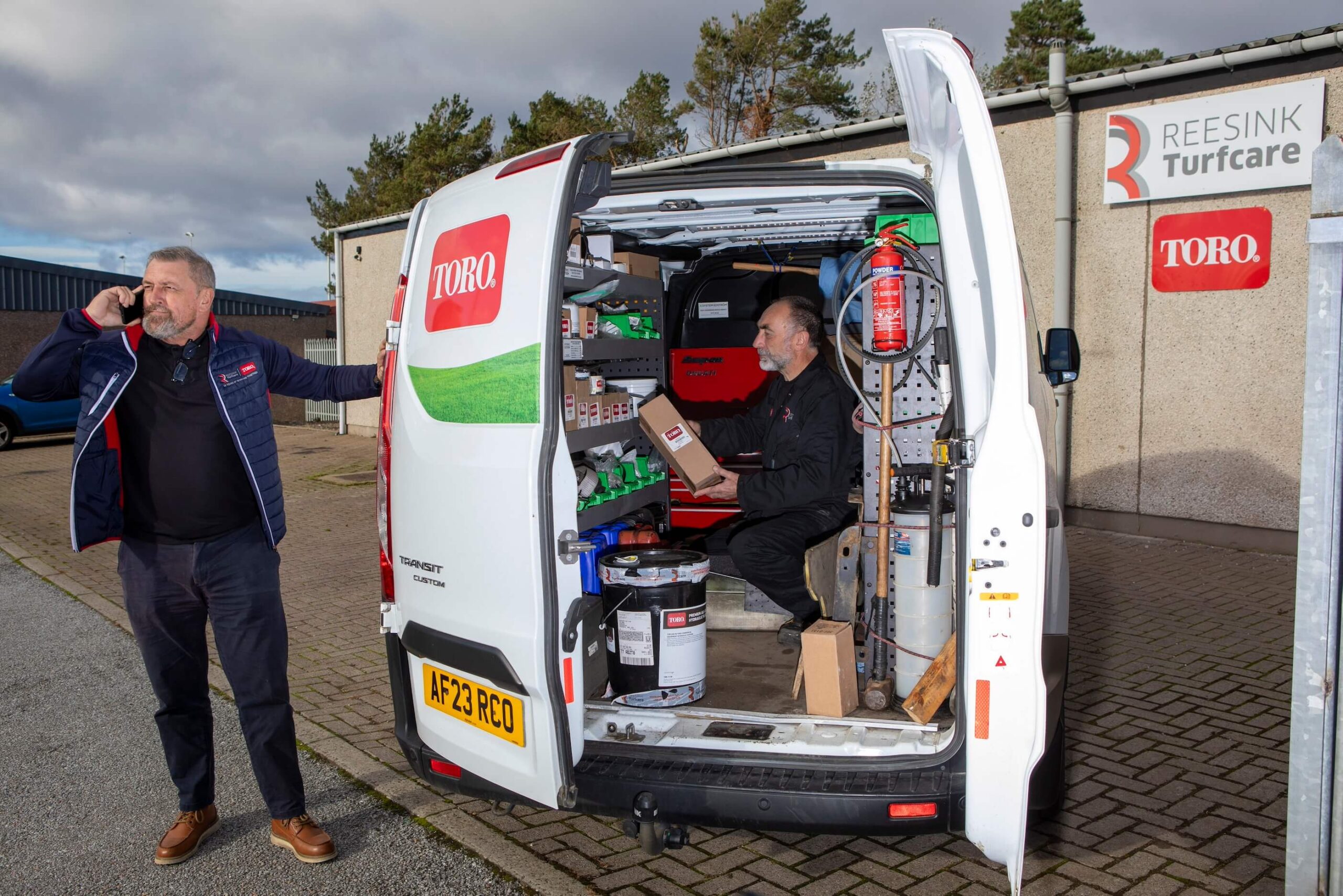 Reesink Turfcare van