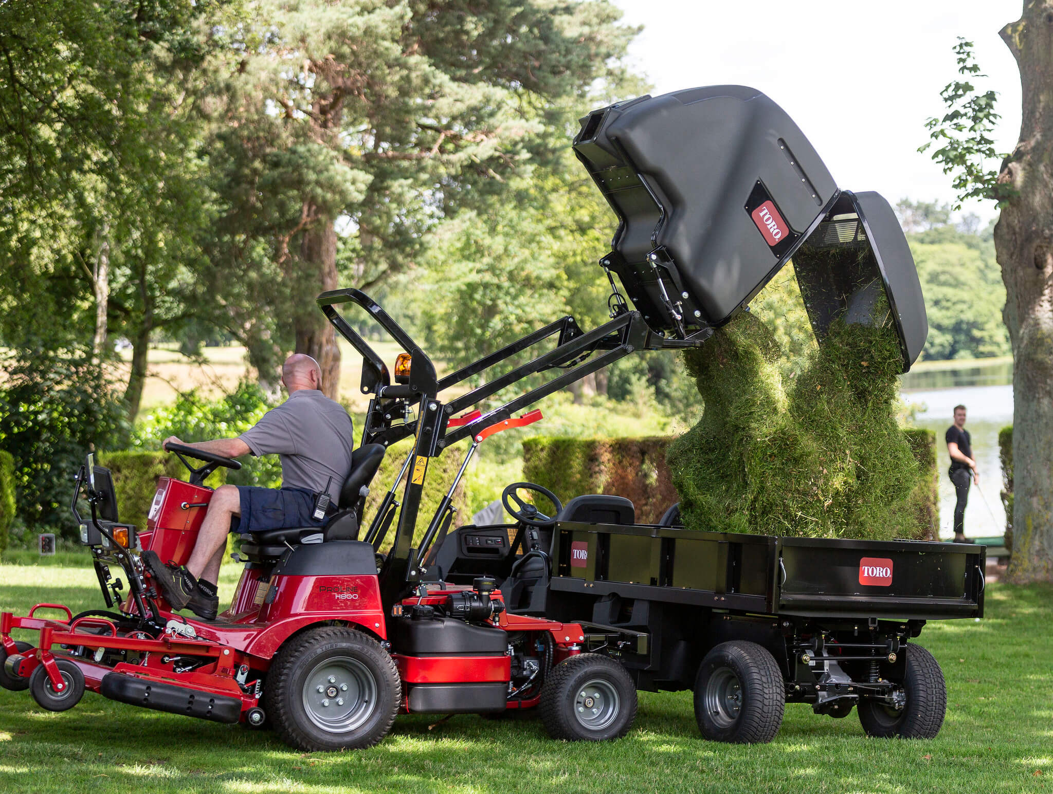Toro ProLine H800 and Workman