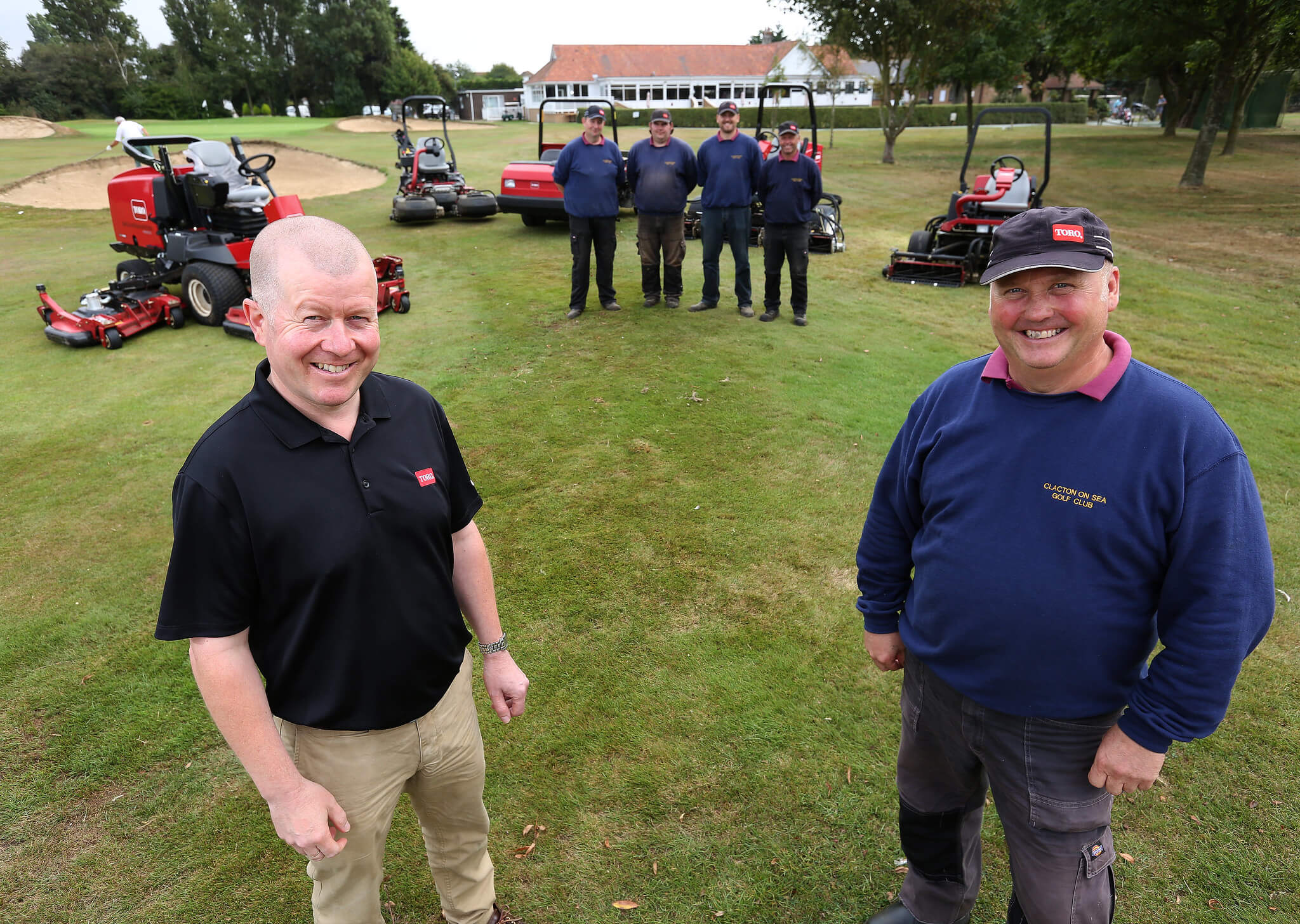 New Toro fleet arrives at Clacton-on-Sea Golf Club