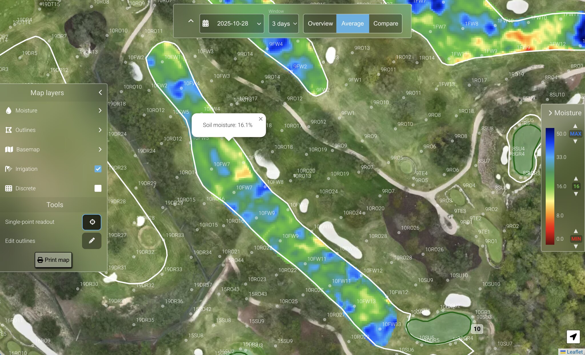 turfRad software screengrab