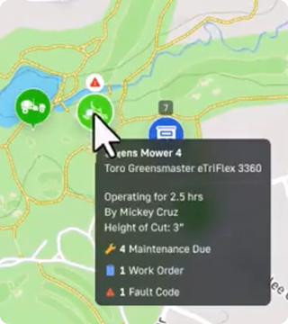 Interactive course map