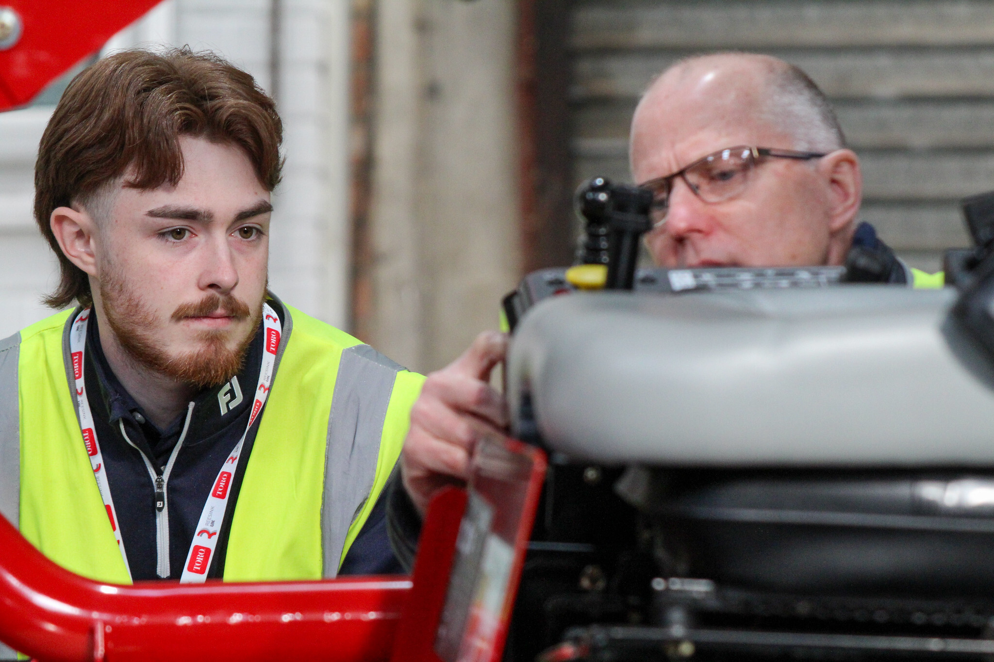 Daniel Parker, Young Student Greenkeeper of the Year 2024 and turfcare mechanic.