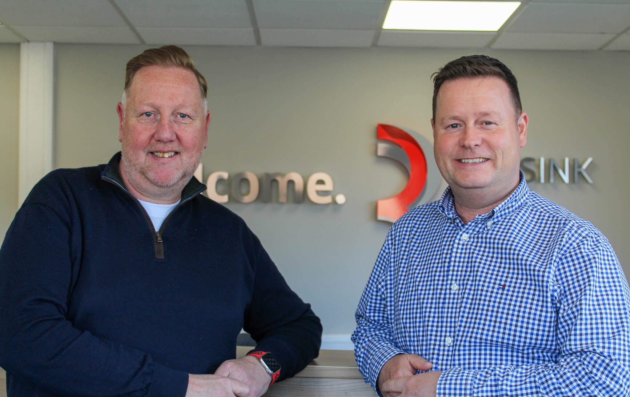 Rob Hogarth, Reesink’s Dealer Development and Key Account Manager for the North (left) and Darren Anderson, Dealer Development and Key Account Manager for the South. 