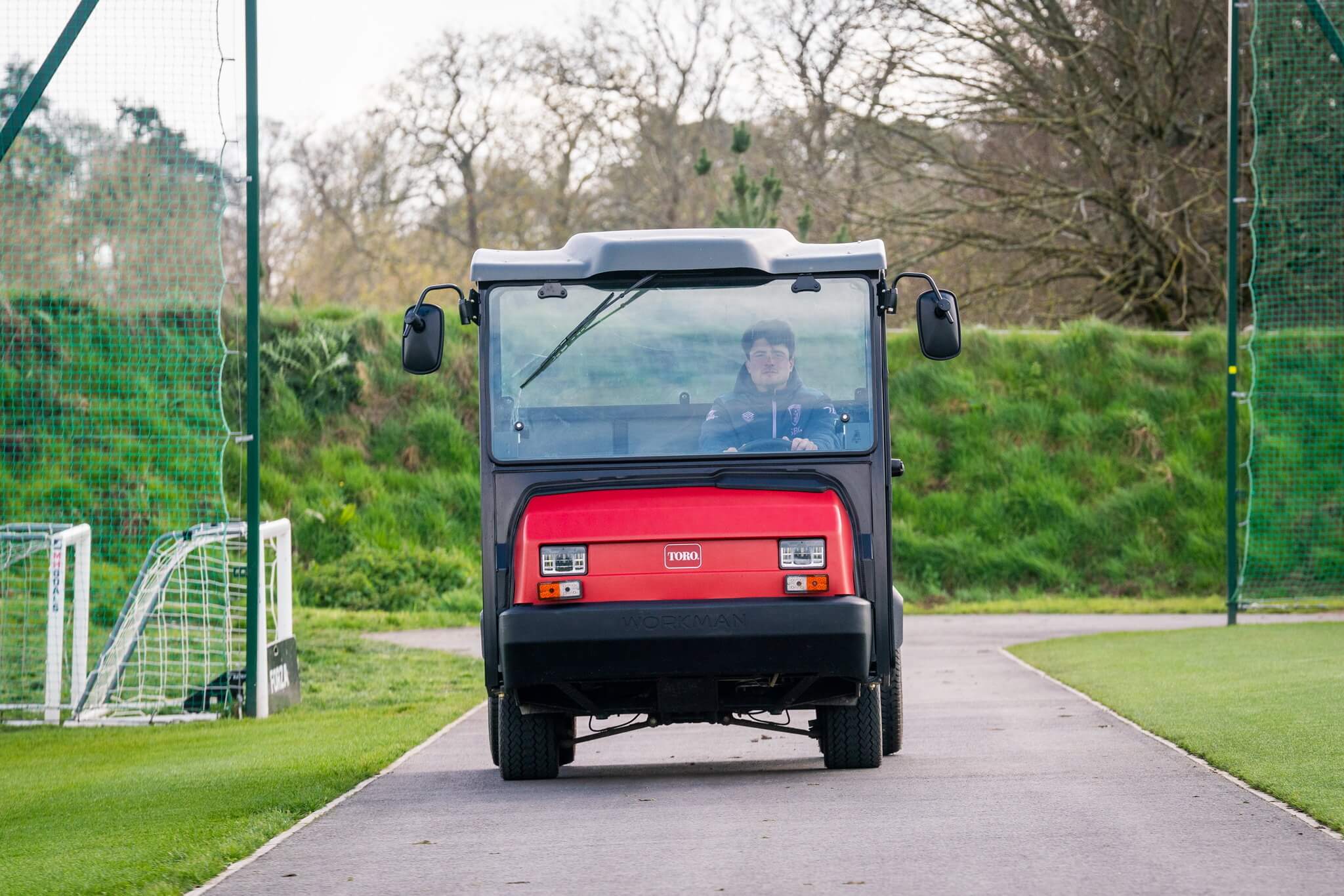 A new Toro Workman at AFC Bournemouth's new training ground.