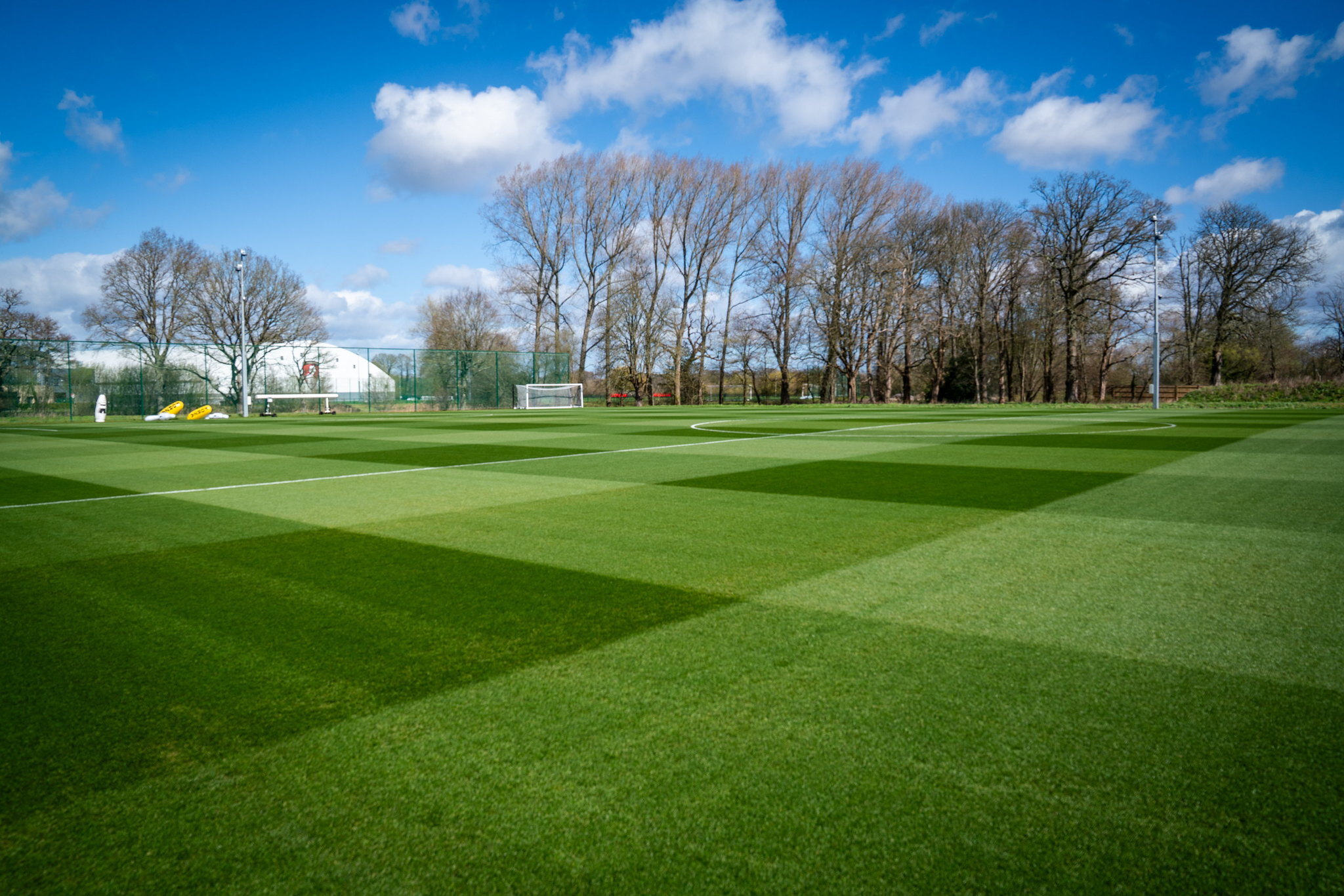 The training pitch at AFC Bournemouth's new performance centre.