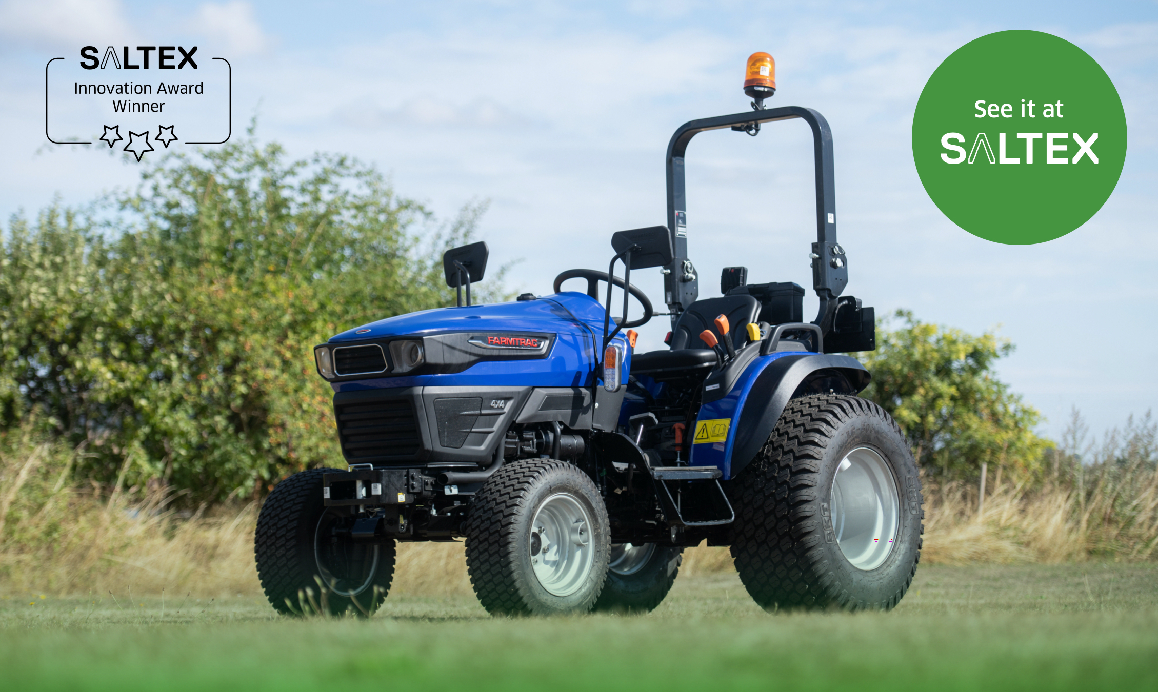 Electric Tractor for Groundscare