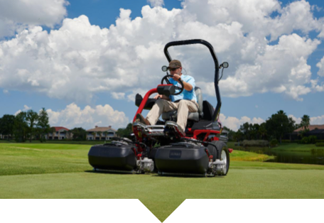 Ride on electric mowers