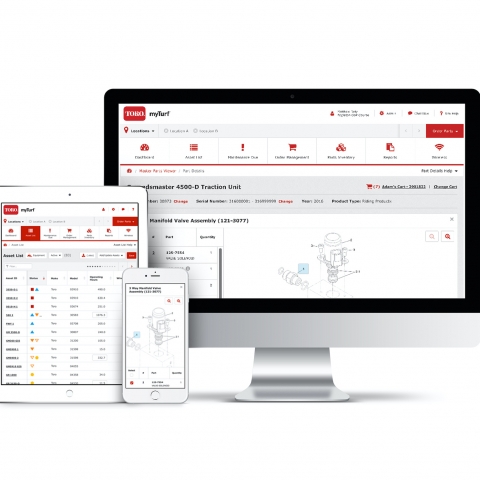 myTurf Pro is a powerful, easy-to-use software application that tracks and manages all a club’s assets, regardless of brand.