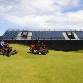 Toro is honoured to play a role in helping prepare the course at Royal Portrush for The Open 2019.