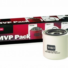 Toro’s MVP Filter packs keeps machinery performing consistently and constantly without the risk of extended downtime.