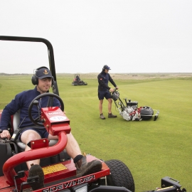 Some of the new Toro fleet at Royal Cinque Ports in action.