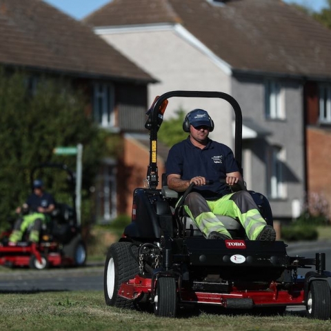 The arrival of two Toro zero-turn rotary mowers mark a 20-year relationship with Grangers Ground Maintenance.