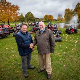The Toro fleet at Brett Vale is comprised of both purchase and lease machines due to their durability.