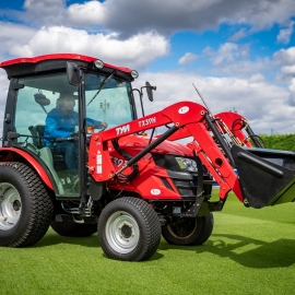 The versatile TYM T393 in action at Crystal Palace Football Club.