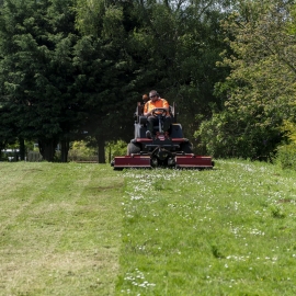 HHA Grounds Maintenance also chose the Toro LT-F3000 Triple Flail Mower to expand its fleet to cope with business expansion.
