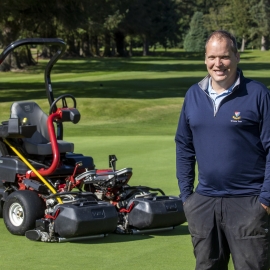 Course manager Neil McLoughlin says he will “definitely buy electric again” after his experience with Toro’s Greensmaster eTriFlex 3370.