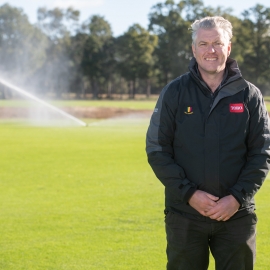 Kerr Rowan, course manager at West Sussex Golf Club, now has the perfect irrigation system for the course which is a designated Site of Special Scientific Interest.